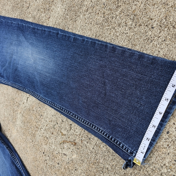 Calvin Klein Blue Straight Jeans Classic Style - Picture 10 of 11